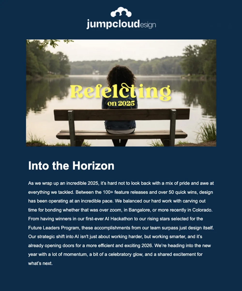 Monthly newsletter issue 5 — cover